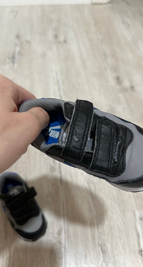 Nıke Gri Erkek Çocuk Spor Ayakkabı Velcro - Görsel 4