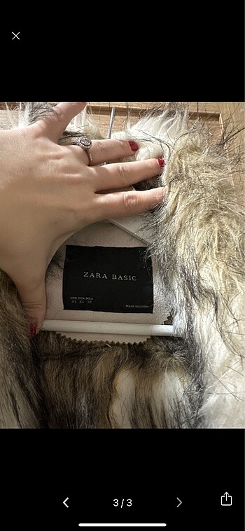 xl Beden Türkiye?de Olmayan Model Zara Yelek