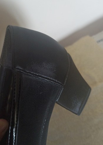 38 Beden Klasik Siyah Kadın Topuklu Ayakkabı