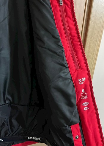 Rossignol Fonction Erkek Kırmızı Kayak Montu, Kemerli - Görsel 3