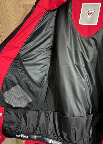 Rossignol Fonction Erkek Kırmızı Kayak Montu, Kemerli - Görsel 5