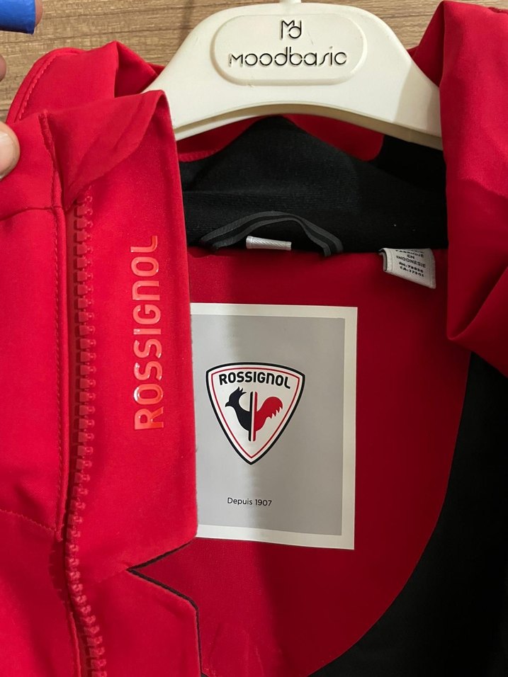 Rossignol Fonction Erkek Kırmızı Kayak Montu, Kemerli - Görsel 4