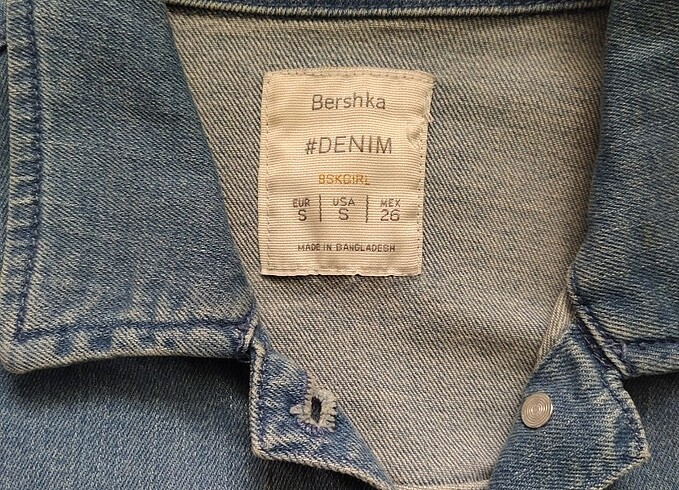 s Beden bershka kot ceket