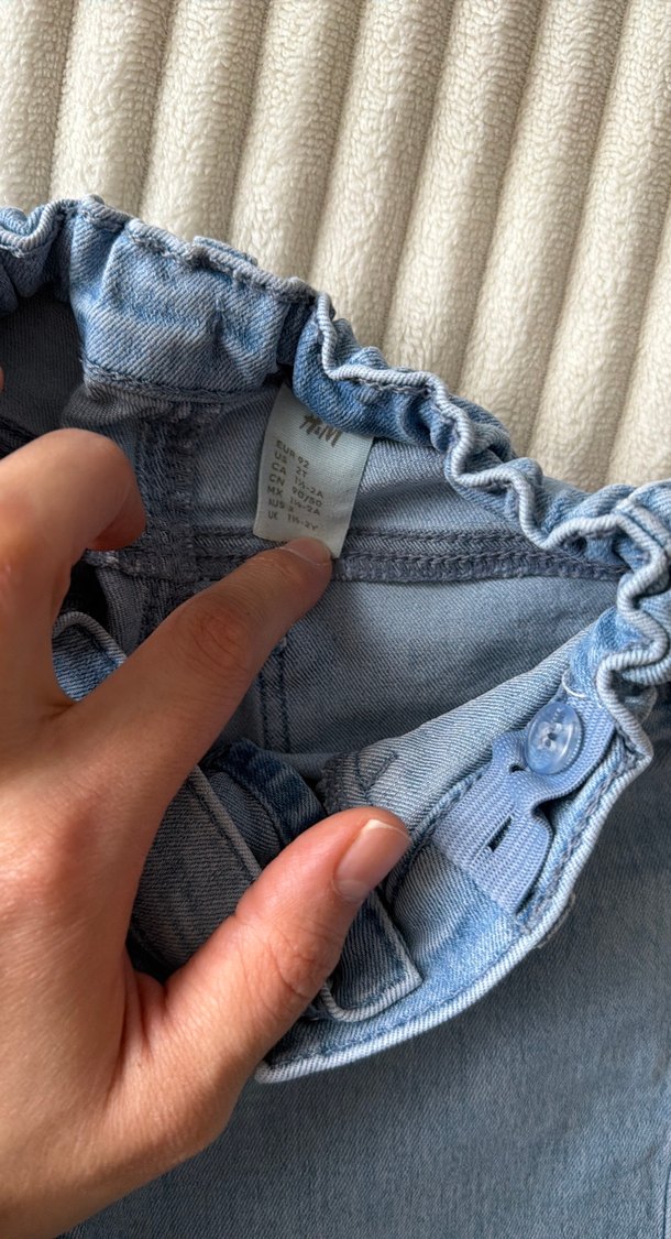 Mavi Erkek Çocuk Denim Pantolon H&M - Görsel 2