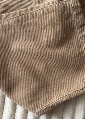 Bej Erkek Kadife pantolon - Görsel 4