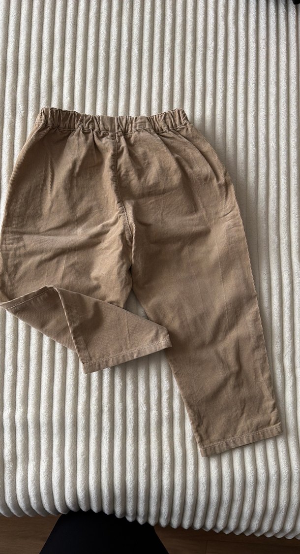 Bej Erkek Kadife pantolon - Görsel 3