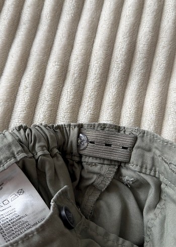 Erkek çocuk keten yeşil pantolon H&M - Görsel 4