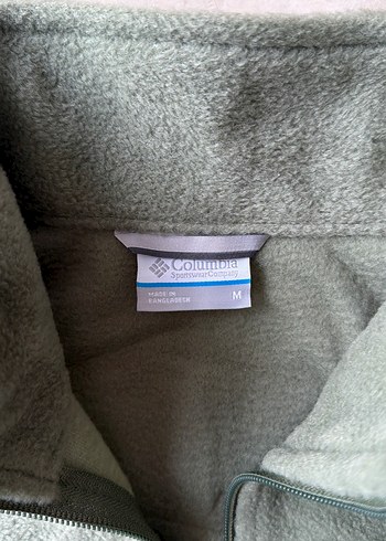 Columbia Yeşil Fermuarlı Erkek Polar - Görsel 2