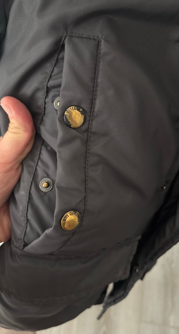 Erkek Çocuk Siyah Kürklü Streetwear Kaban - Görsel 3