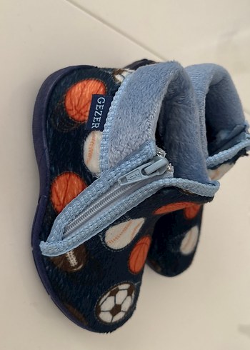 Renkli Bağcıksız Erkek Çocuk Ev Terliği - Görsel 2