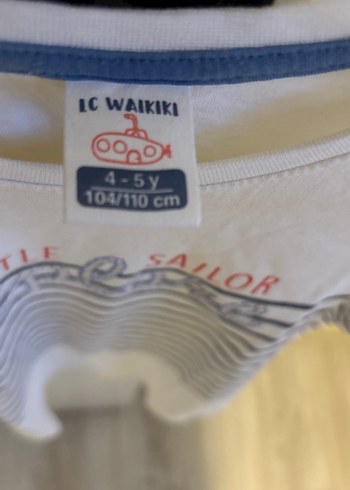 Beyaz Erkek Çocuk Kısa Kollu Baskılı Tişört - Görsel 2