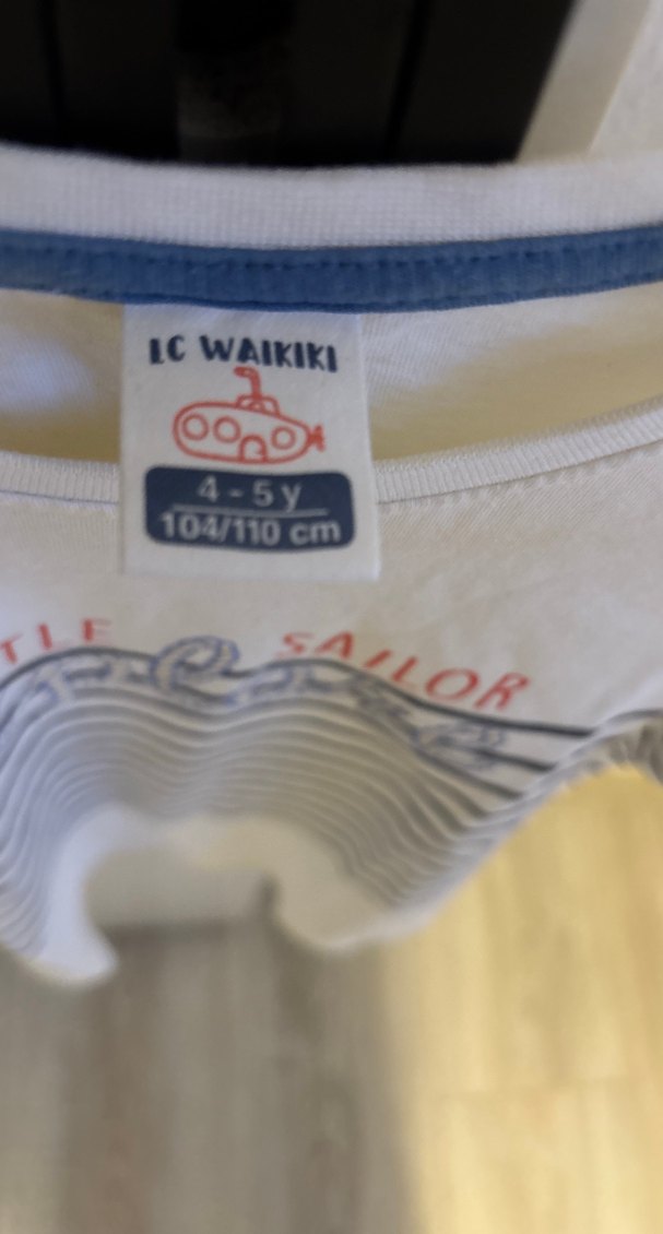 Beyaz Erkek Çocuk Kısa Kollu Baskılı Tişört - Görsel 2