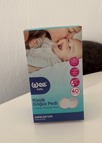 Wee Baby Klasik Göğüs Pedi 40 Adet