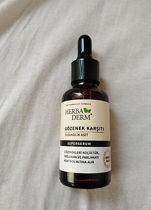 herbaderm gözenek karşıtı serum