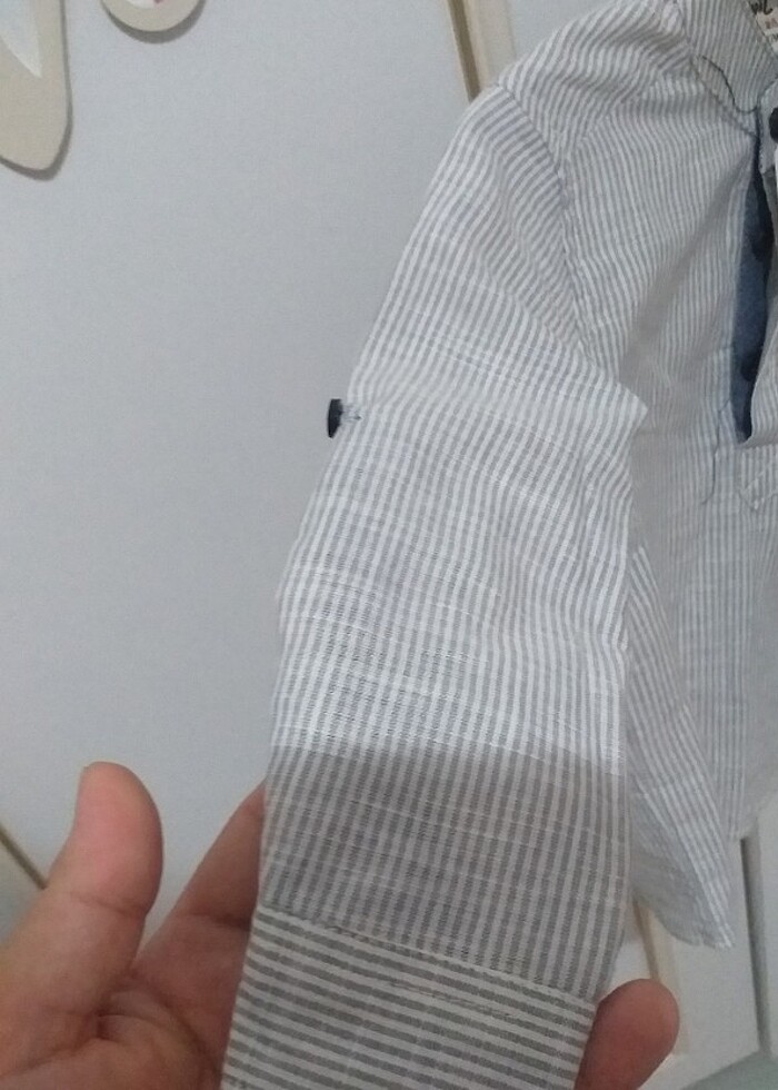 Erkek bebek 9 12 ay gomlek - Görsel 4