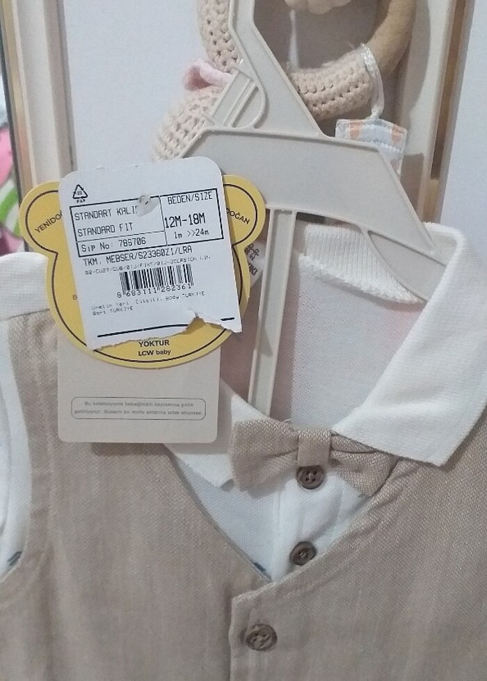Erkek bebek yeni etiketli alt ust takim - Görsel 2