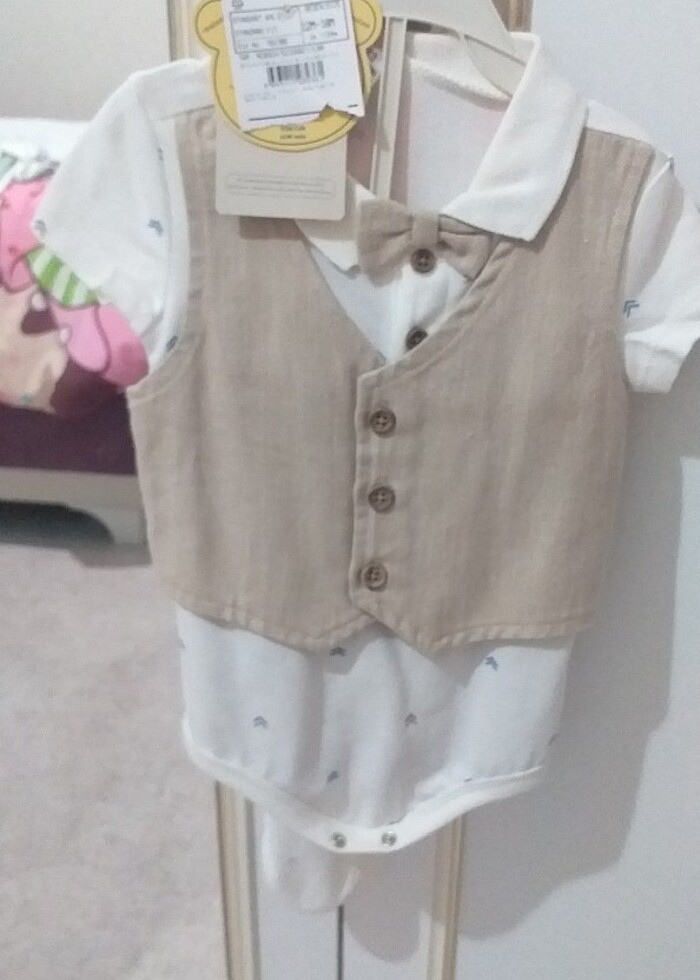 Erkek bebek yeni etiketli alt ust takim - Görsel 3