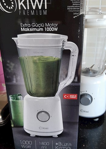 Beyaz ve Gri Kiwi Blender - Görsel 3