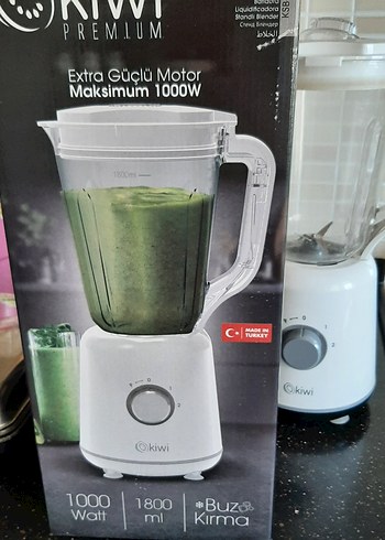 Beyaz ve Gri Kiwi Blender - Görsel 2