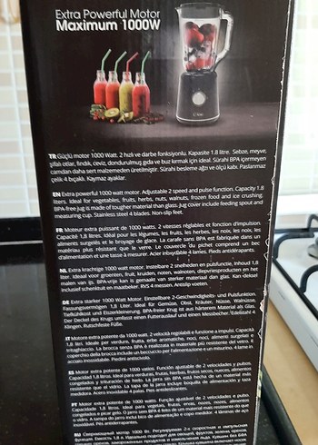 Beyaz ve Gri Kiwi Blender - Görsel 4