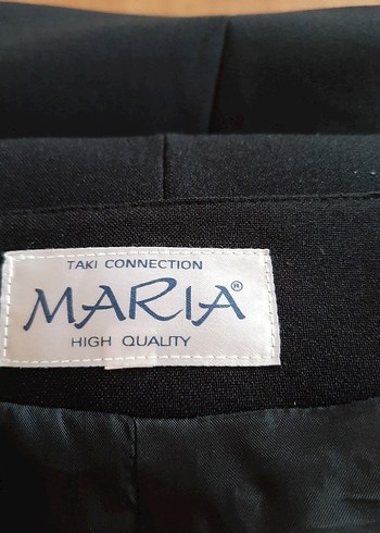 Düğmeli Siyah Keten Kadın Yelek - Görsel 7