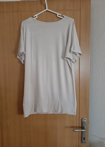 Bej renkli İşlemeli bluz - Görsel 3