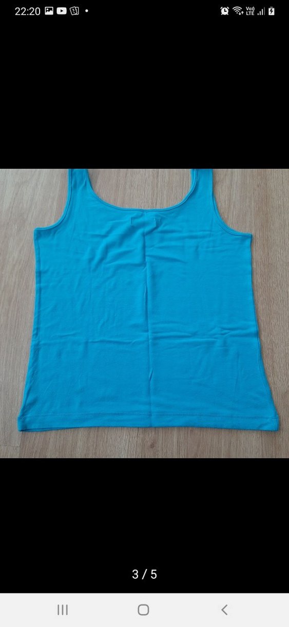 Mavi Kadın Kolsuz Thirt - Görsel 2