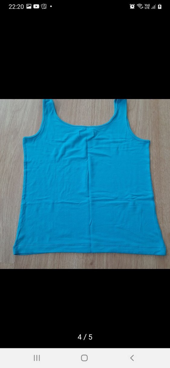 Mavi Kadın Kolsuz Thirt - Görsel 3