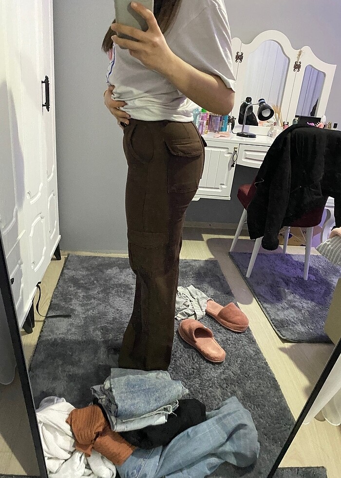 wide leg jean - Görsel 2