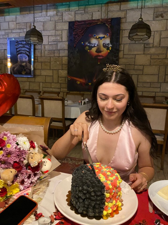 Pembe V Yaka Parlak Midi Kadın Elbise - Görsel 5