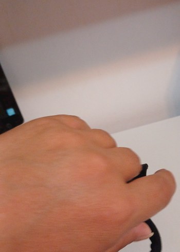 Gri Tokalı Bohem Kadın Çelik Bileklik - Görsel 4