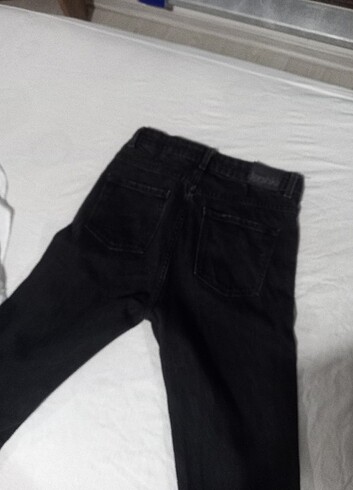36 Beden siyah Renk bershka denim pantolon