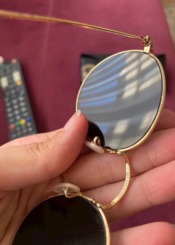  Beden altın Renk Ray Ban kadın güneş gözlüğü