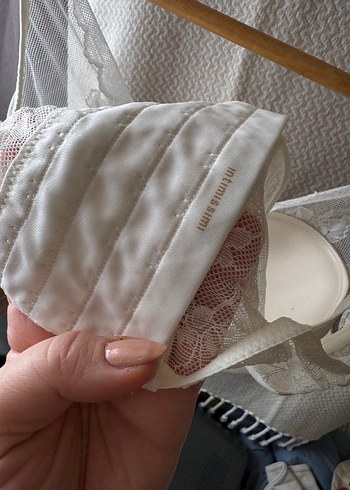 İntimissimi Beyaz Bohem Dantelli Midi Sütyen - Görsel 4