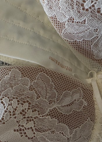 İntimissimi Beyaz Bohem Dantelli Midi Sütyen - Görsel 5