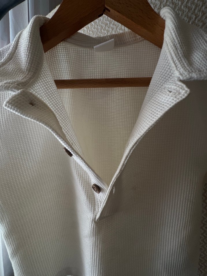 Erkek Çocuk Beyaz Kısa Kollu polo yaka - Görsel 4