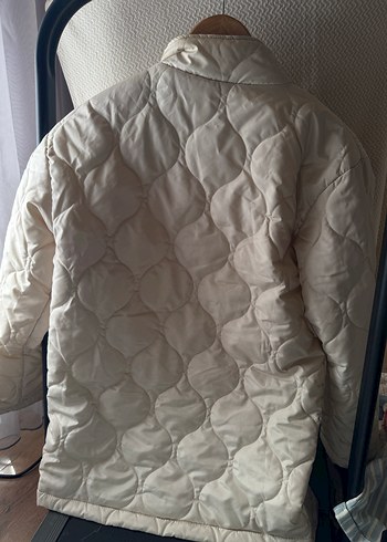 Kapitone mevsimlik mont ceket - Görsel 5