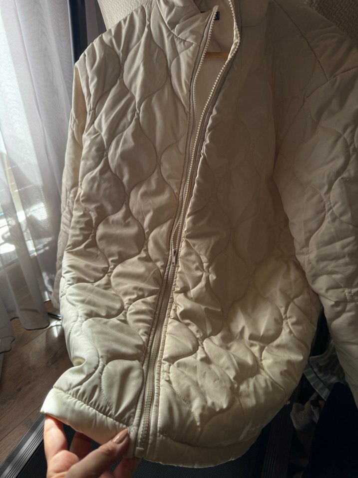 Kapitone mevsimlik mont ceket - Görsel 2