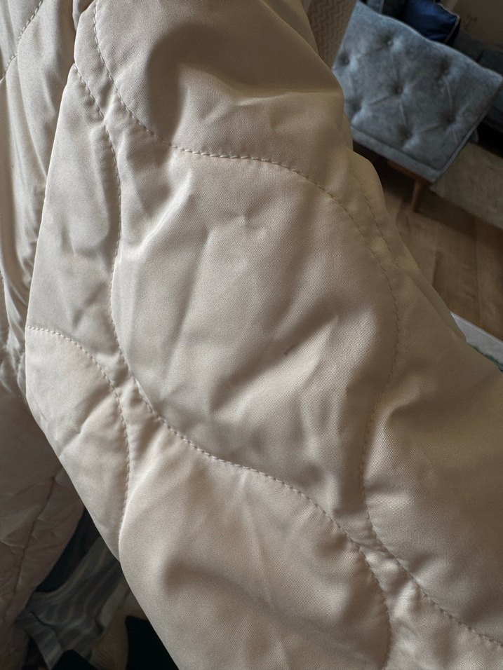 Kapitone mevsimlik mont ceket - Görsel 4