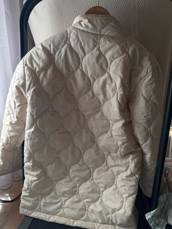 Kapitone mevsimlik mont ceket - Görsel 5