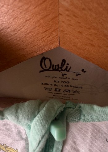 Erkek Bebek Desenli Fermuarlı Uyku Tulumu - Görsel 4