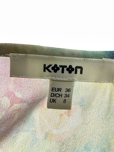 36 Beden çeşitli Renk Koton Bluz %70 İndirimli.