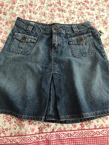 Mavi jeans kot etek. M beden