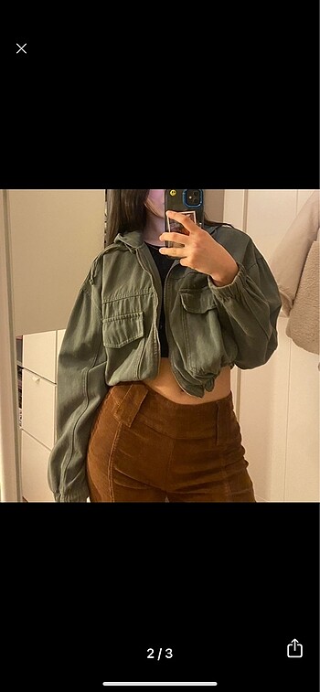 Zara crop ceket