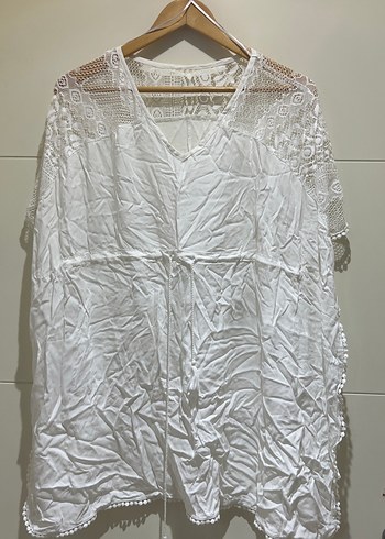 Nakışlı Bohem Midi Kadın Elbise plaj - Görsel 3