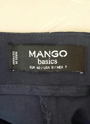 40 Beden mango 40bd. tayt mod. kumaş pantolon