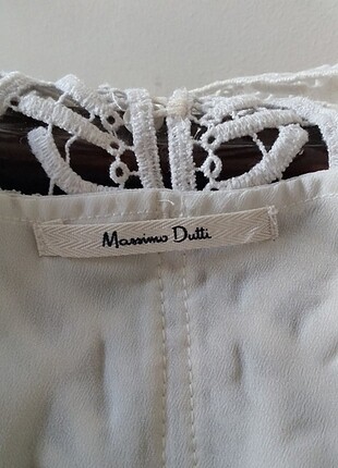 xl Beden beyaz Renk Massimo Dutti 2 kere giyildi 40/42bd.