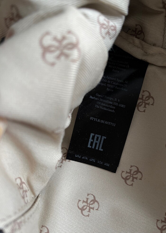 Guess Monogram Kadın Sırt Çantası - Görsel 2