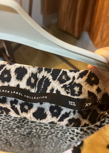 Kahverengi Leopar Desenli Uzun Etek - Görsel 4