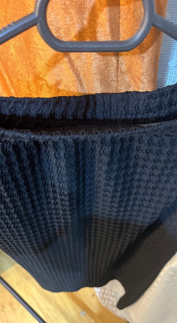 Kadın Siyah Uzun Pilili Etek - Görsel 5